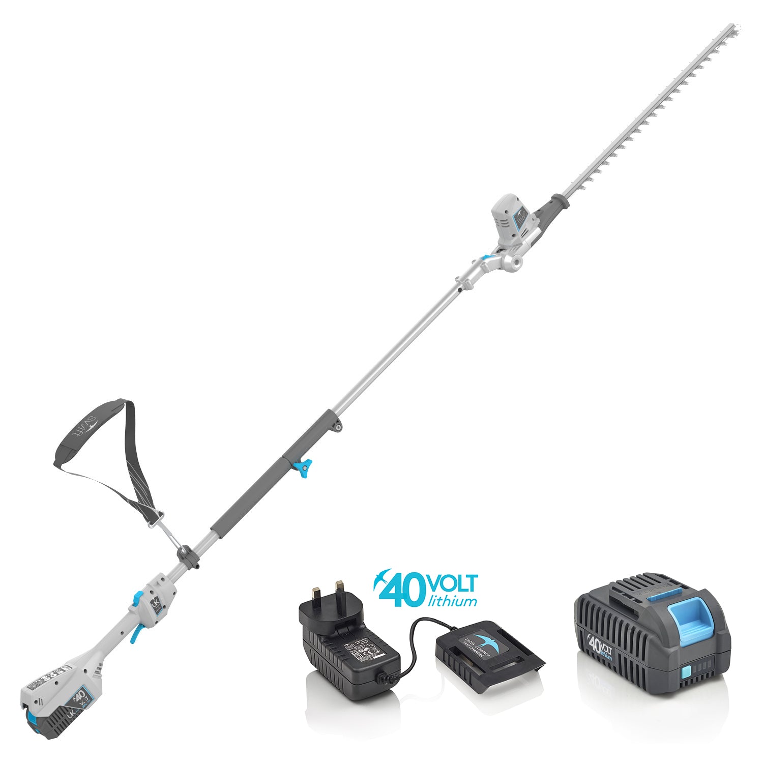 40v Long Reach Hedge Trimmer